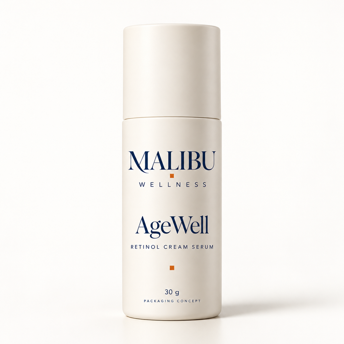 AgeWell by Malibu Wellness — prelaunch packaging concept